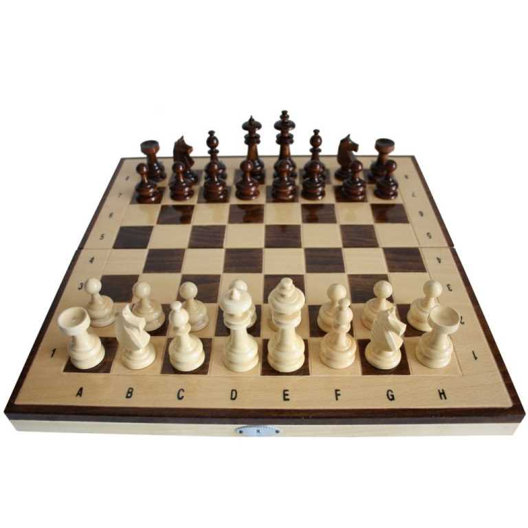 Schachspiel Aufbau