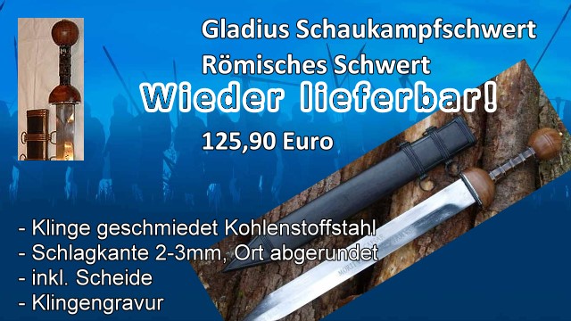 Gladius roemisches Schaukampfschwert M2981015