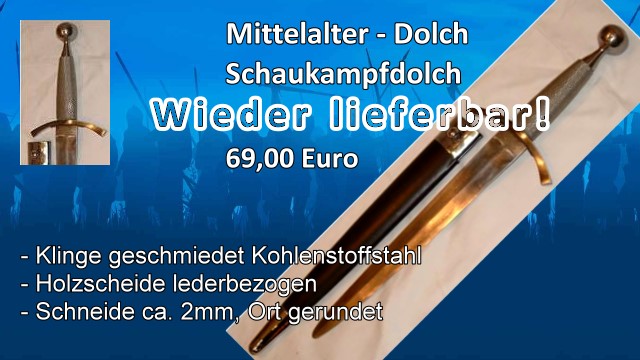 Mittelalter Schaukampf Dolch M2981021