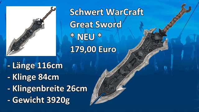Warcraft Great Sword