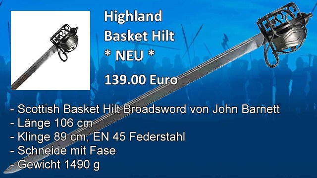 Highland Basket Hilt
