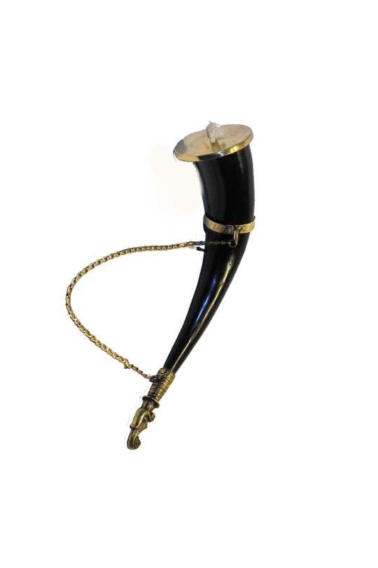 Bild Nr. 2 Wikinger Öllampe Horn