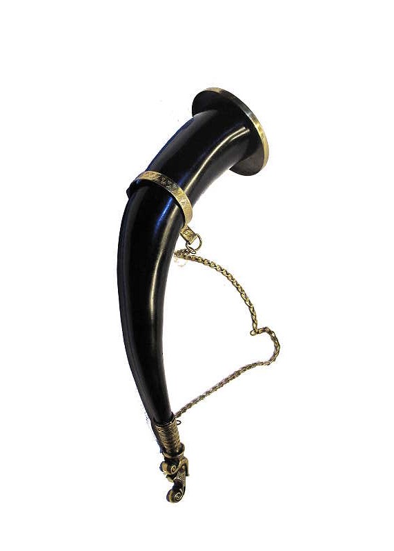 Bild Nr. 3 Wikinger Öllampe Horn