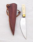 Messer Mittelalter-Messer mit Lederscheide 19cm