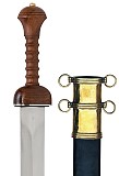 Abb. Römisches Schwert mit Scheide, handgearb.