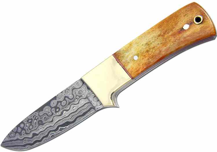 Mittelalter-Damast-Messer