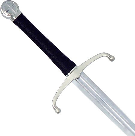 Bidenhänder Schwert mit Scheide scharf Abb. Nr 3