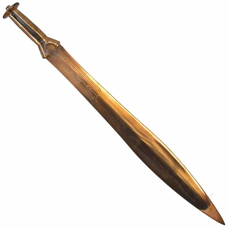 Keltisches Kurzschwert aus Bronze Abb. Nr. 1