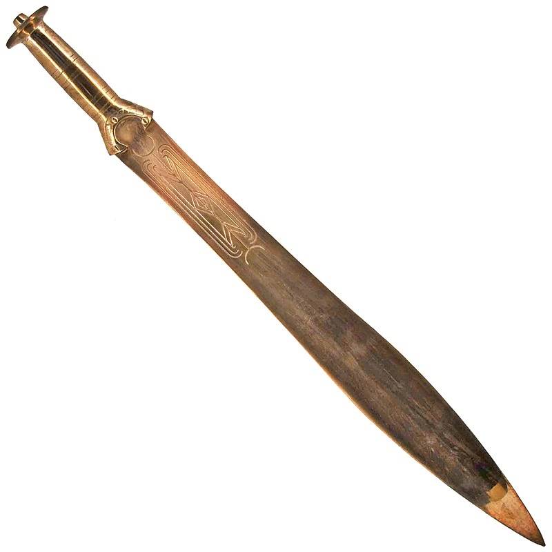 Bild Nr. 3 Keltisches Kurzschwert aus Bronze