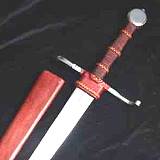 Schwerter Anderthalbhänder mit Scheide 15 Jh. Schaukampf