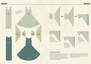 Kleidung des Mittelalters selbst anfertigen Frau Abb. Nr. 2