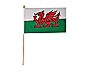 Fahne Wales (Drachen) Stockflagge