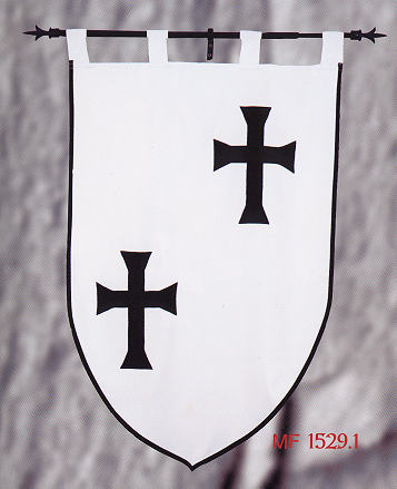 Banner Teutonischer (Deutscher) Ritterorden eins. Abb. Nr. 1