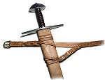 Lederwaren Schwertgehaenge-Shop Schwertgehänge mit Scheide