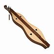 Mittelalter Musikinstrumente Shop Mountain Dulcimer Hearts Bass