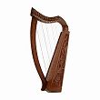 Mittelalter Musikinstrumente Shop keltische Harfe Argyll 19 Saiten