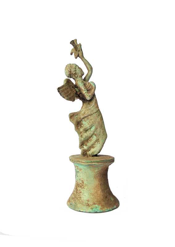 Rmische Bronze-Statue 16cm Abb. Nr. 4