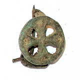 Roemische-Repliken Replik runde Kreuzfibel Römisch