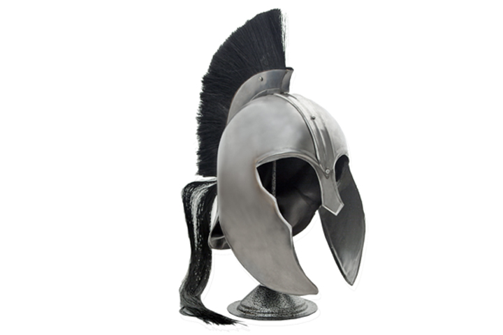 Trojanischer Helm mit Helmkamm Abb. Nr. 1