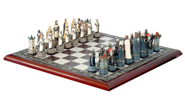 Schachspiel Ritterorden Abb. Nr 1